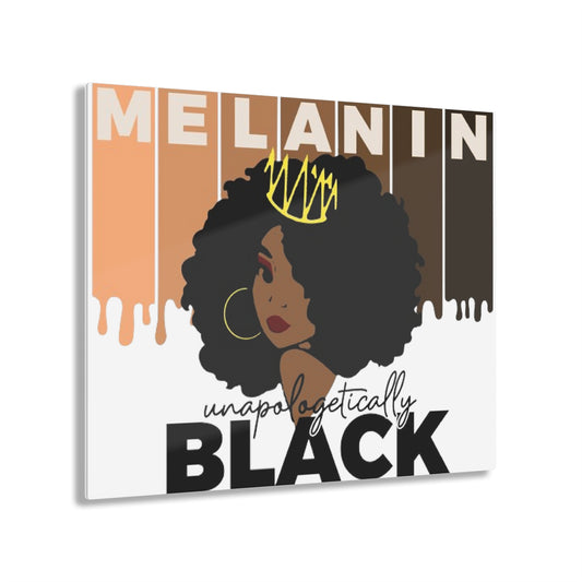 Unapologetically Drippin' Melanin Print