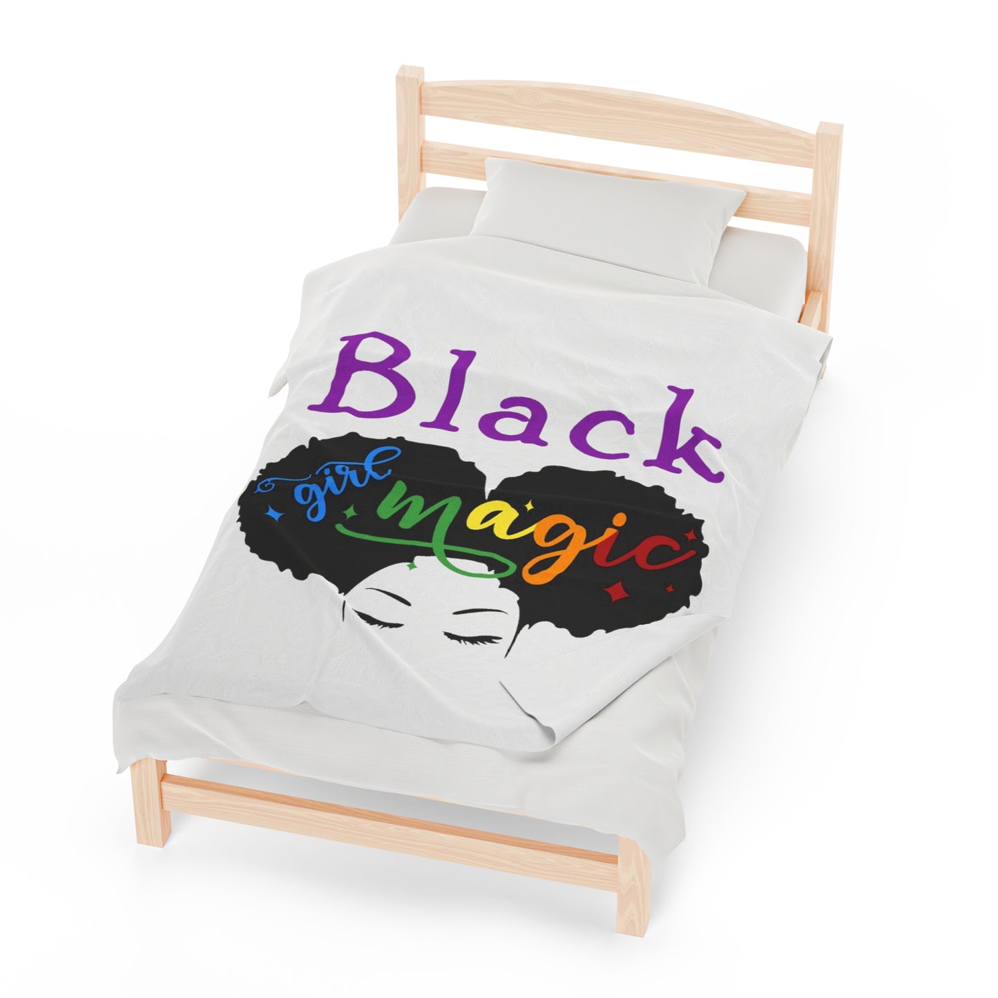 Black Girl Magic Blanket