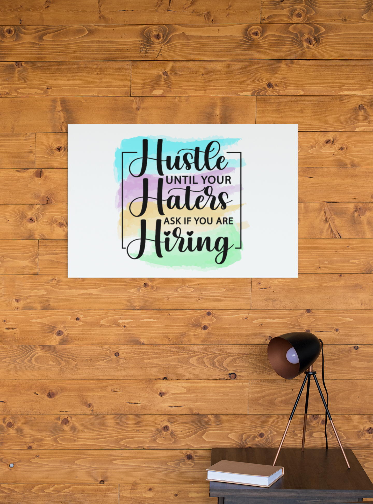 Hustle Haters Canvas